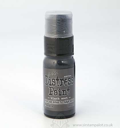 SO: Tim Holtz Distress Paint - Black Soot