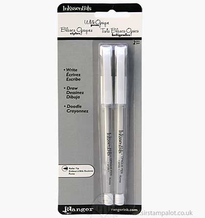SO: Inkssentials White Opaque Pens (2PK)