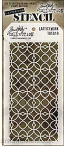 SO: Tim Holtz Layering Stencil - Latticework