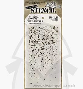 SO: Tim Holtz Layering Stencil - Speckles