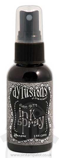 SO: Dylusions Ink Spray - Slate Grey 2fl oz