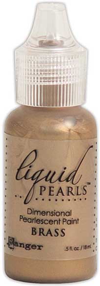Liquid Pearls Glue .5oz - Brass