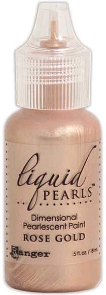 SO: Liquid Pearls Glue .5oz - Rose Gold