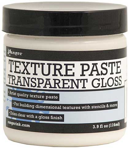 SO: Ranger Texture Paste Transparent Gloss 4oz