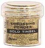 SO: Embossing Powder .63oz Jar - Gold Tinsel