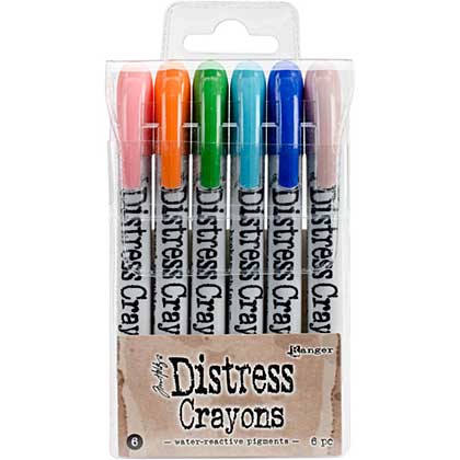 Tim Holtz Distress Crayons - Set #6