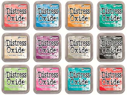 Tim Holtz Distress Oxides Fullsize Inkpad Set #2 (12 Colours) [OX1707]