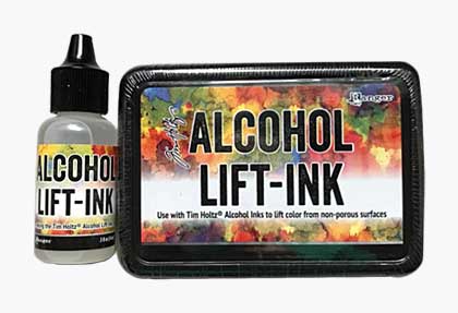 Ranger Tim Holtz Alcohol Ink Lift Pad and Re-inker Set