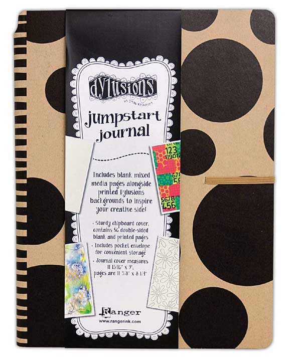 SO: Dyan Reaveleys Dylusions Jumpstart Journal (56 Pages, 11x9 inch approx)