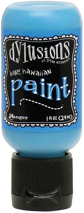 SO: Dylusions Acrylic Paint - Blue Hawaiian (1oz)