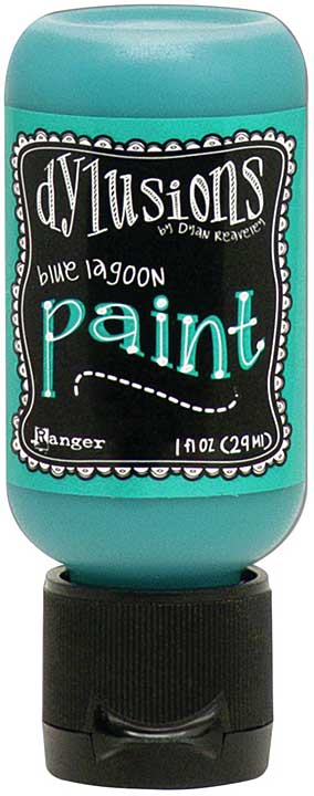 SO: Dylusions Acrylic Paint - Blue Lagoon (1oz)