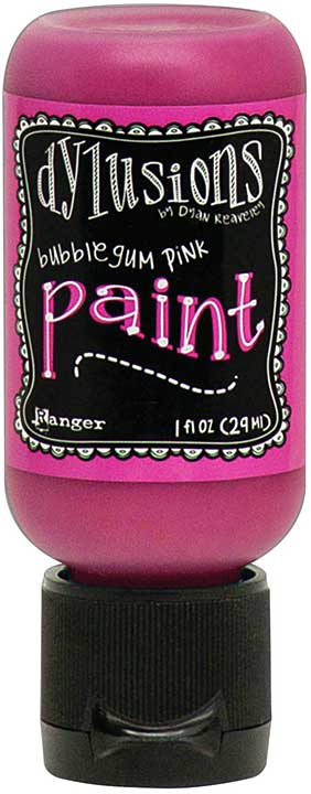SO: Dylusions Acrylic Paint - Bubblegum Pink (1oz)