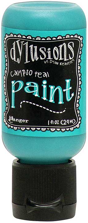 SO: Dylusions Acrylic Paint - Calypso Teal (1oz)