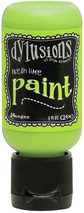 SO: Dylusions Acrylic Paint - Fresh Lime (1oz)