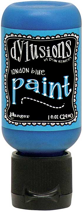 SO: Dylusions Acrylic Paint - London Blue (1oz)