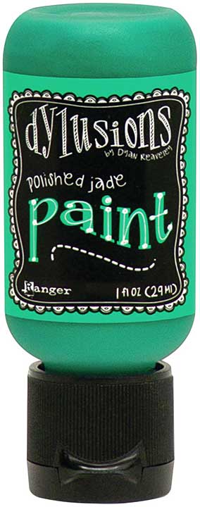 SO: Dylusions Acrylic Paint - Polished Jade (1oz)