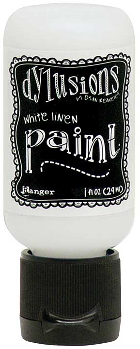 SO: Dylusions Acrylic Paint - White Linen (1oz)