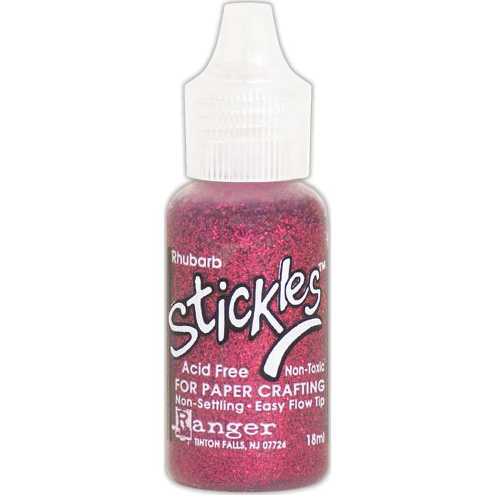 SO: Stickles Glitter Glue .5oz - Rhubarb