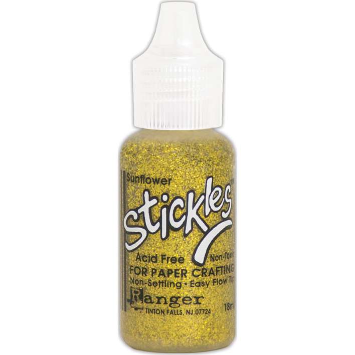 SO: Stickles Glitter Glue .5oz - Sunflower