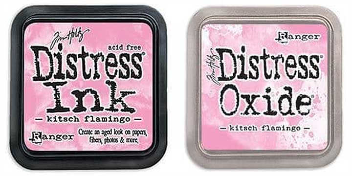 NEW Tim Holtz Distress Ink Pad SET - Kitsch Flamingo (2 Pads) (FEB 2021)