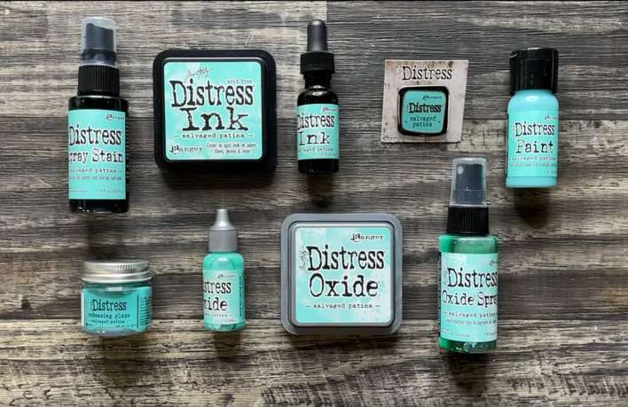 NEW-Tim Holtz Distress Collection - Salvaged Patina (MAY 2021)