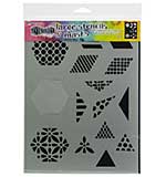 SO: Dyan Reaveley's Dylusions Stencils 9x12 - 1.5 Quilt