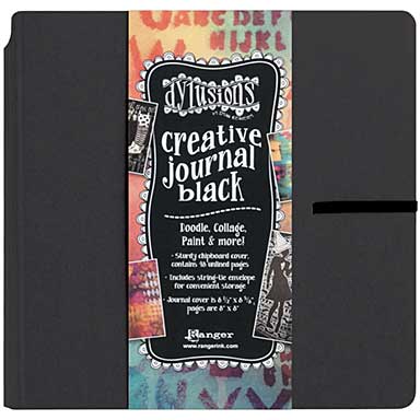 Dyan Reaveleys Dylusions Creative Journal - Black (8.75x9)