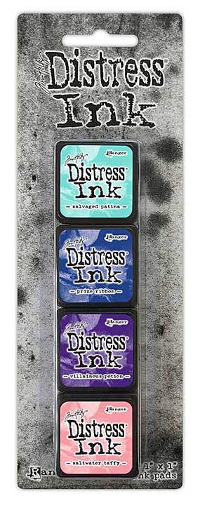 Tim Holtz Mini Distress Ink Pad Kit #17 (4pk)