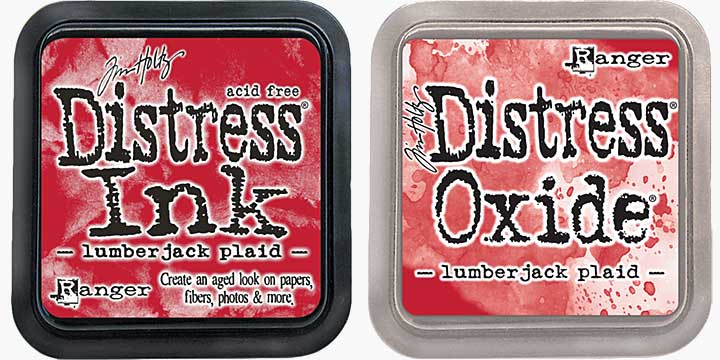 SO: Tim Holtz Distress Ink Pad SET - Lumberjack Plaid (2 Pads) (OCT 2022)