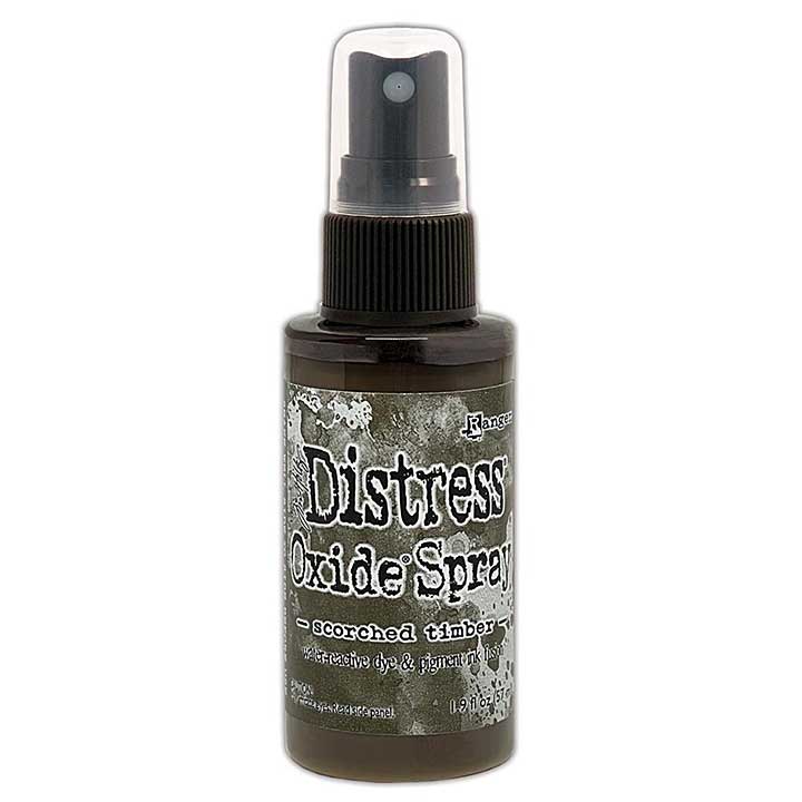 SO: NEW COLOUR - Tim Holtz Distress Oxide Spray - Scorched Timber  (Jan 2024)