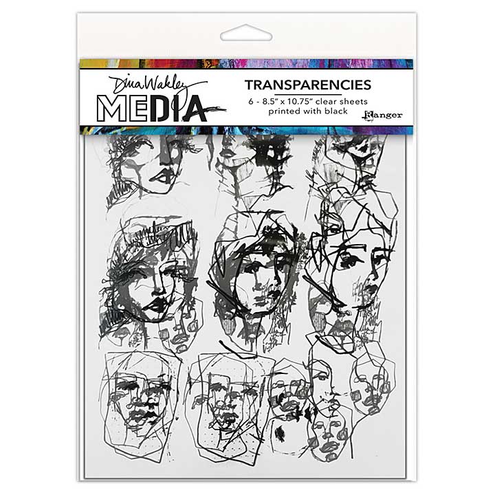 Ranger Dina Wakley MEdia Transparencies Tinies Set 2 (MDA82644)