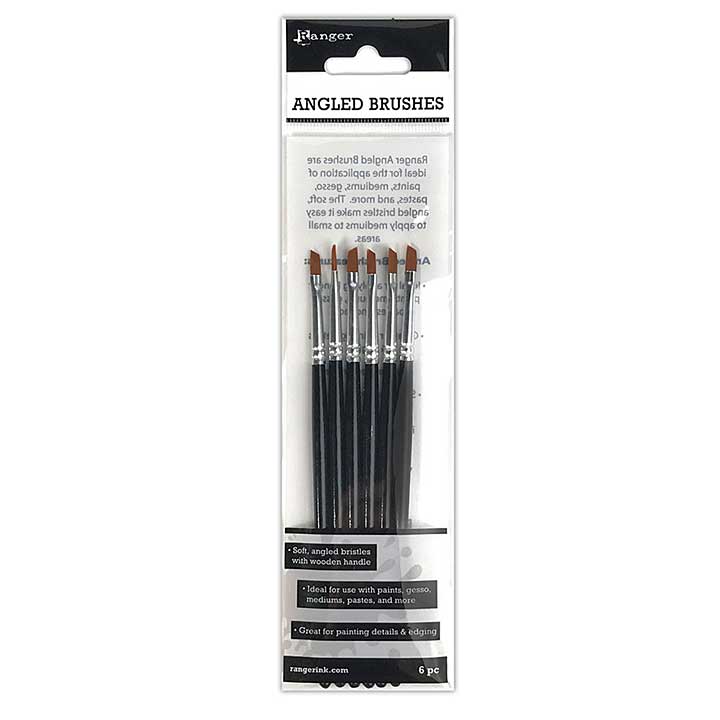 Ranger Ranger Angled Brushes (6pcs) (BRU80428)