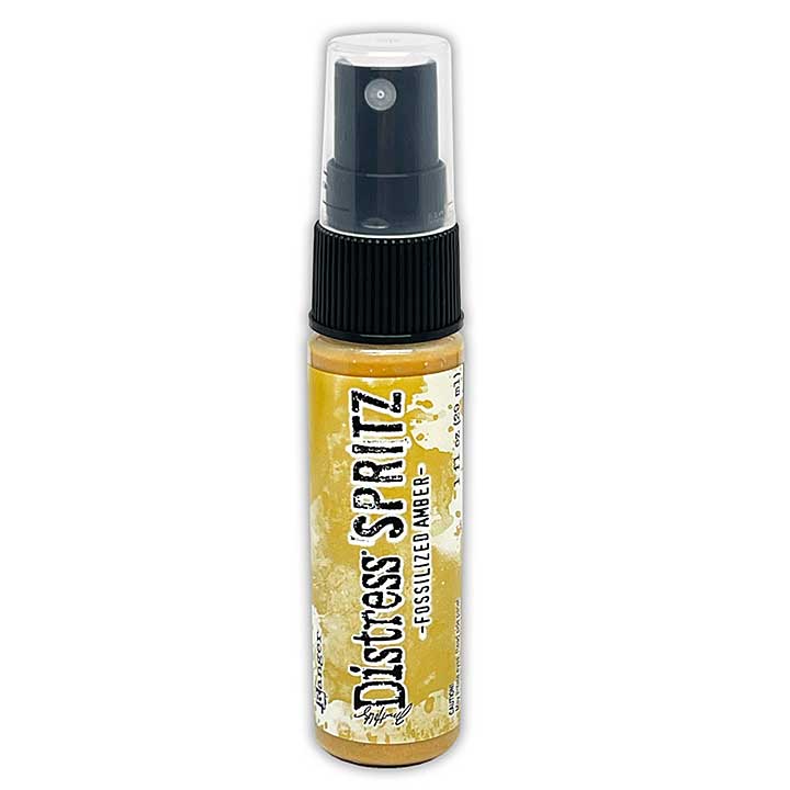 SO: Ranger Tim Holtz Distress Spritz Fossilized Amber(1 fl oz)