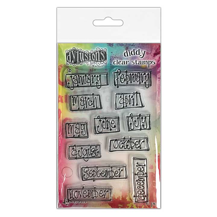 SO: Ranger Dyan Reaveley Dylusions Diddy Clear Stamps Boxed Monthly