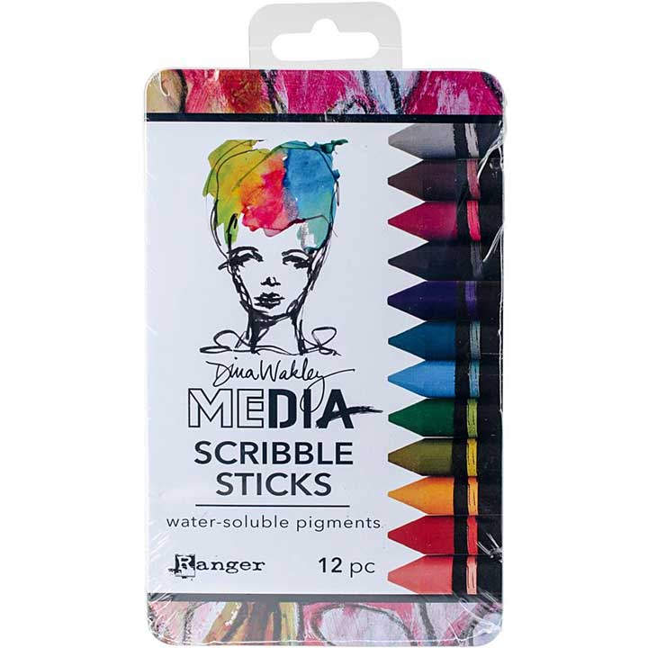 Ranger Dina Wakley MEdia Scribble Sticks 2