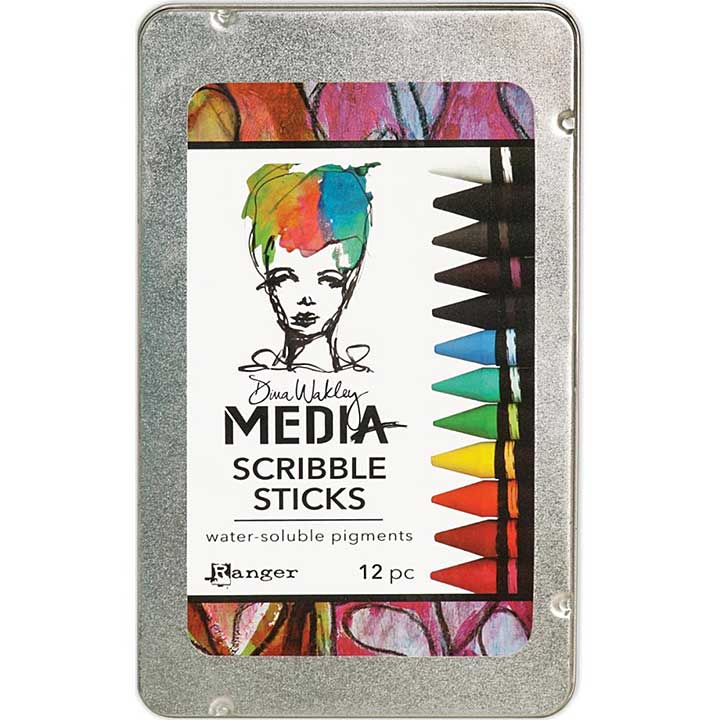 Ranger Dina Wakley MEdia Scribble Sticks 1