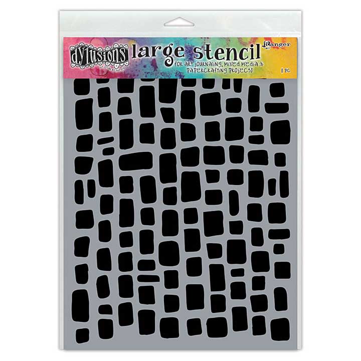 Ranger Dyan Reaveley Dylusions Stencil L Sugar Lumps