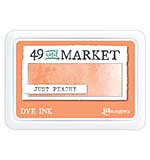 Ranger 49 and Market Dye Ink Pad Just Peachy