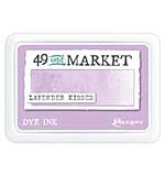 Ranger 49 and Market Dye Ink Pad Lavender Kisses