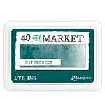 Ranger 49 and Market Dye Ink Pad Rainforest