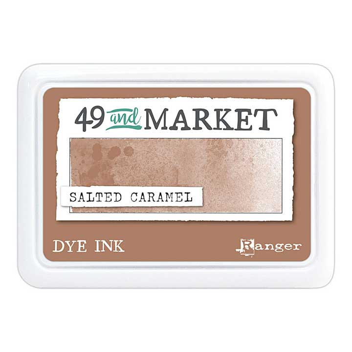 Ranger 49 and Market Dye Ink Pad Salted Caramel