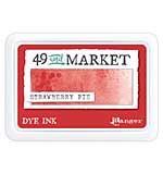 Ranger 49 and Market Dye Ink Pad Strawberry Pie