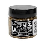 Tim Holtz Distress Liquid Tinsels FINE Glitter - Antiqued (1oz)