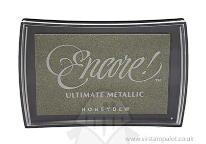 Encore Ultimate Metallic Inkpad - Honeydew