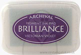 Brilliance Pigment Inkpad - Victorian Violet