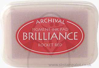 SO: Brilliance Pigment Inkpad - Rocket Red