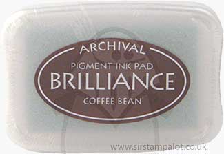 SO: Brilliance Pigment Inkpad - Coffee Bean