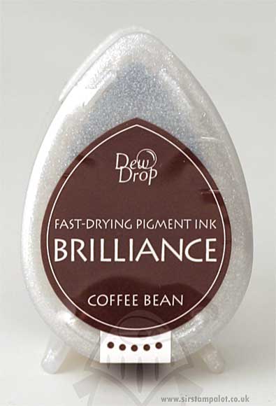 SO: Brilliance Dew Drop Pigment Ink - Coffee Bean