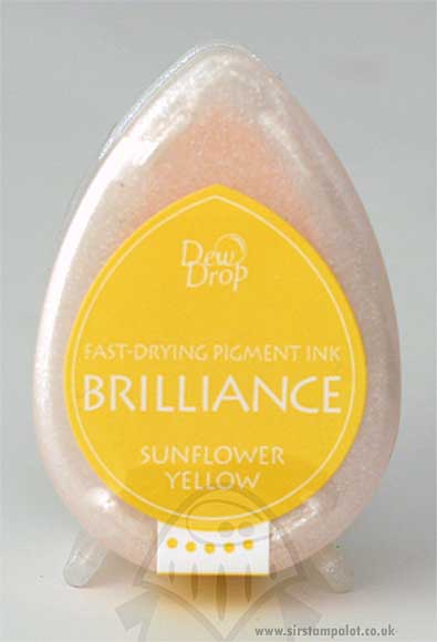 SO: Brilliance Dew Drop Pigment Ink - Sunflower Yellow