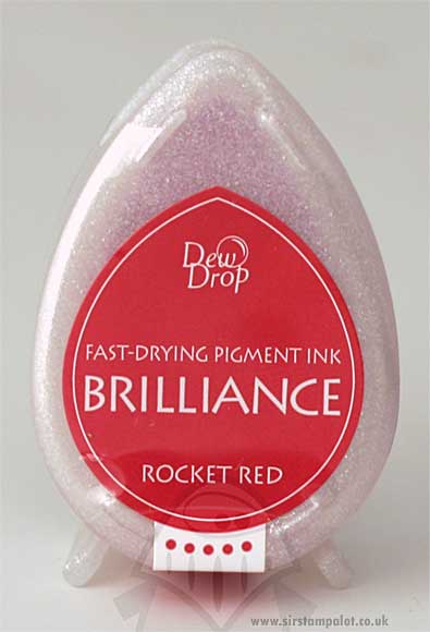 SO: Brilliance Dew Drop Pigment Ink - Rocket Red